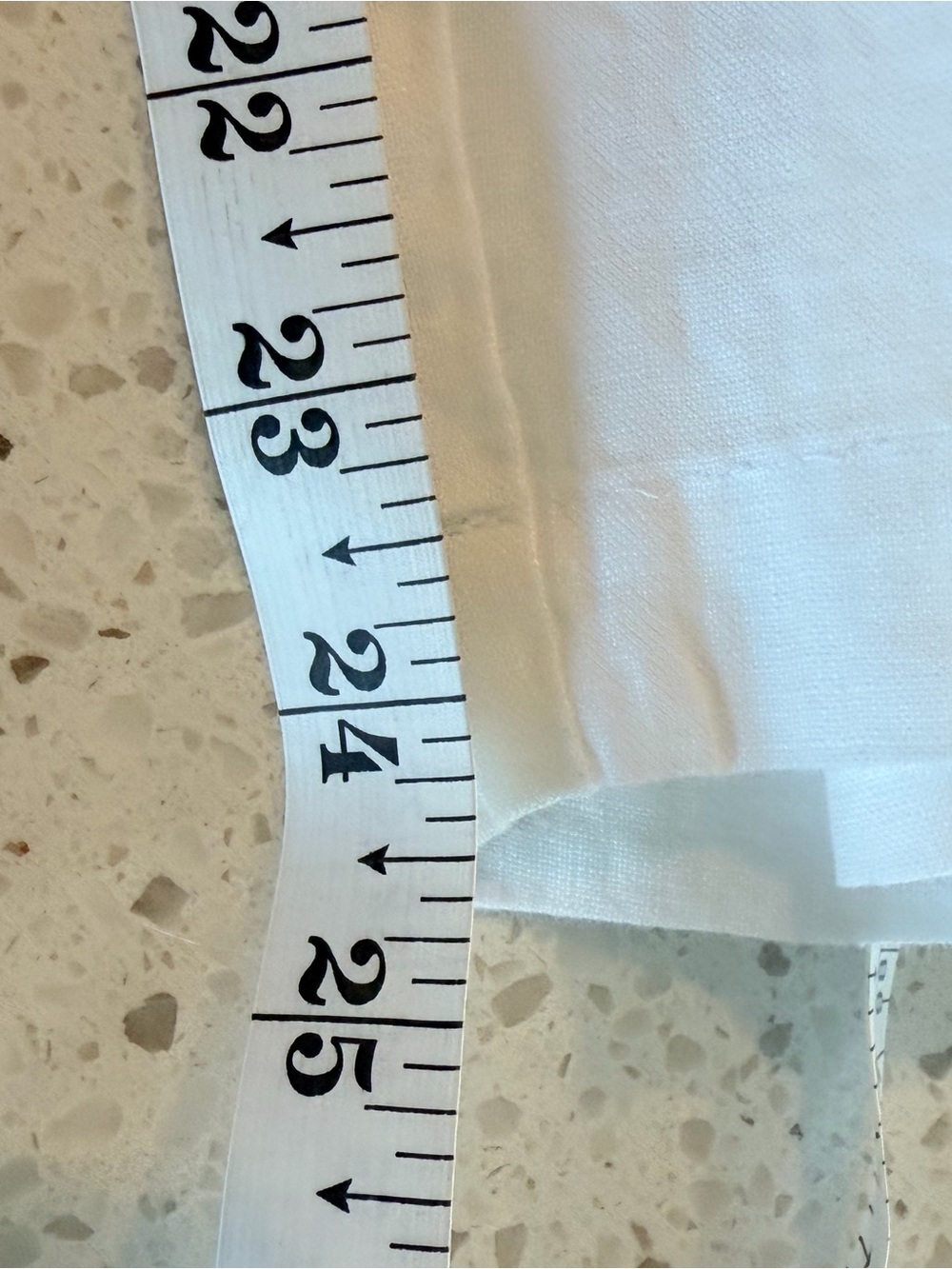 Quince  100% European Linen Cropped Pants/ White/ 3X - Picture 5 of 7